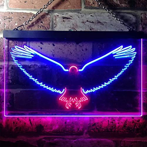 Eagle Dual LED Neon Light Sign